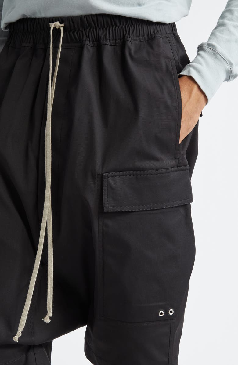 Rick Owens Cargo Shorts, Alternate, color, 