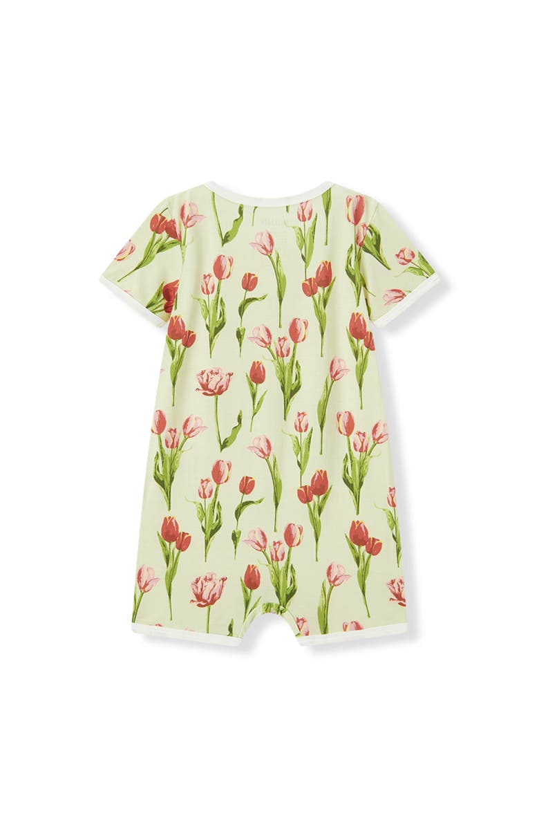 Milkbarn Luxe Stretch Shortall, Alternate, color, Tulip