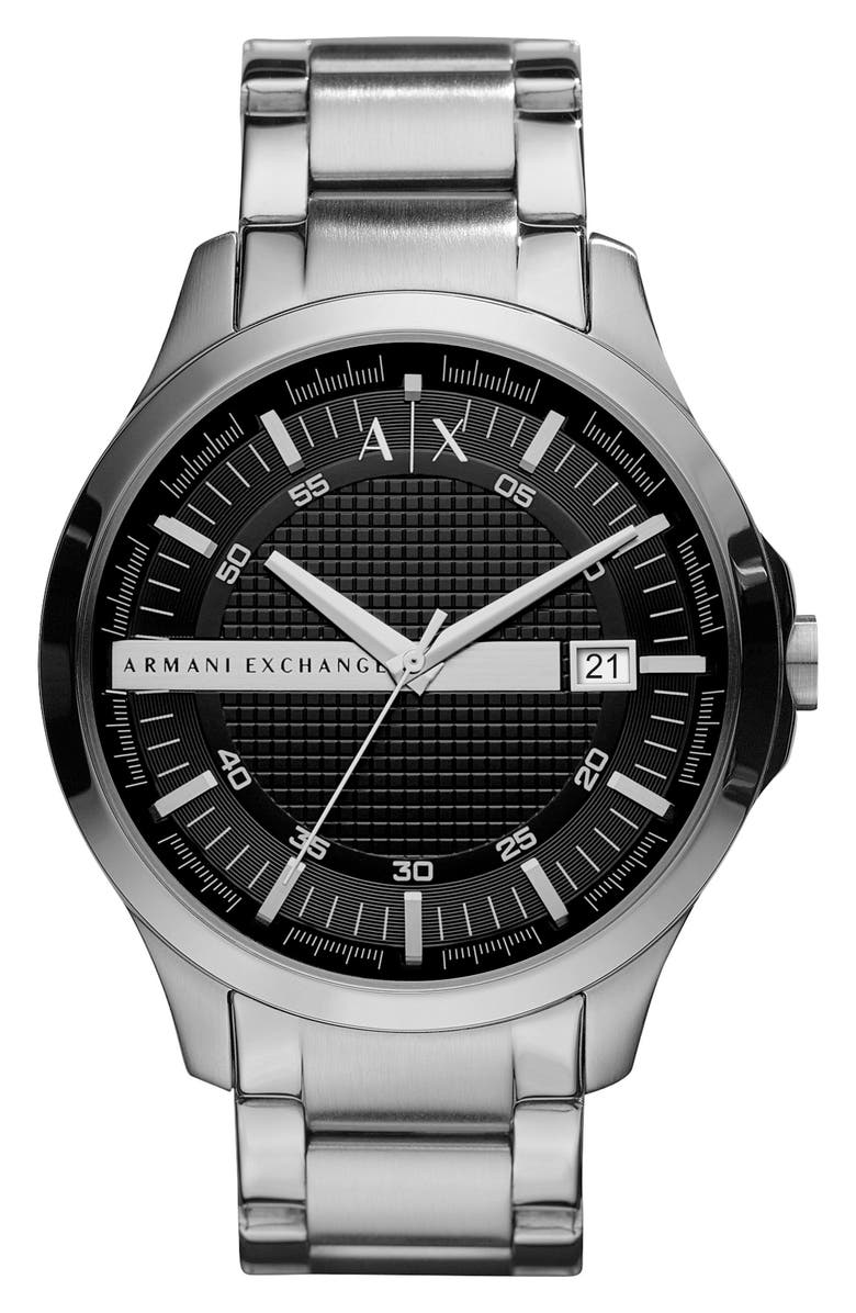 AX Armani Exchange Bracelet Watch, 46mm, Main, color, 