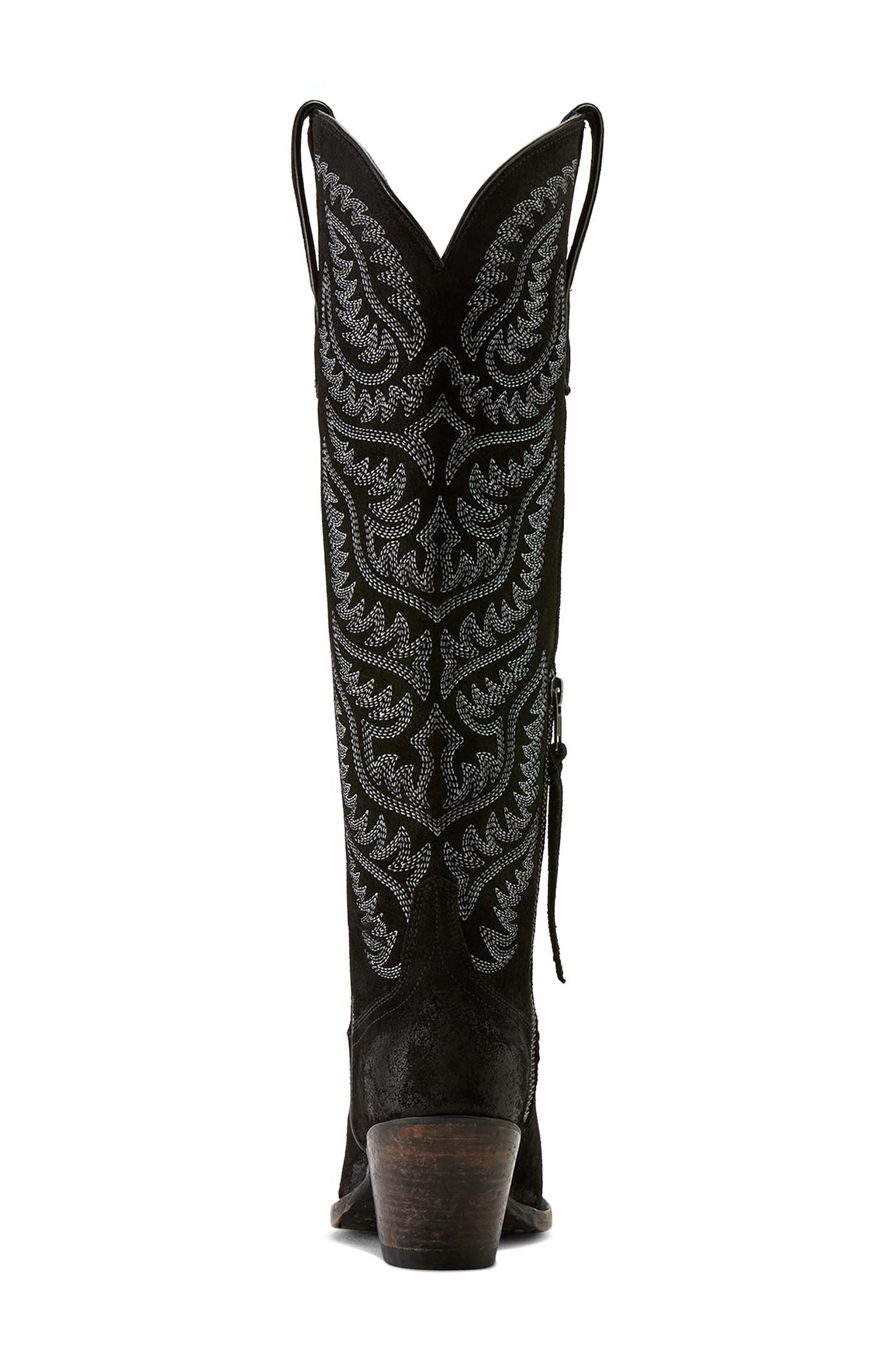 Ariat Laramie X Toe Western Boot, Alternate, color, Black