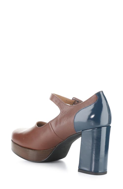 Fly London Eril Platform Pump In Brown