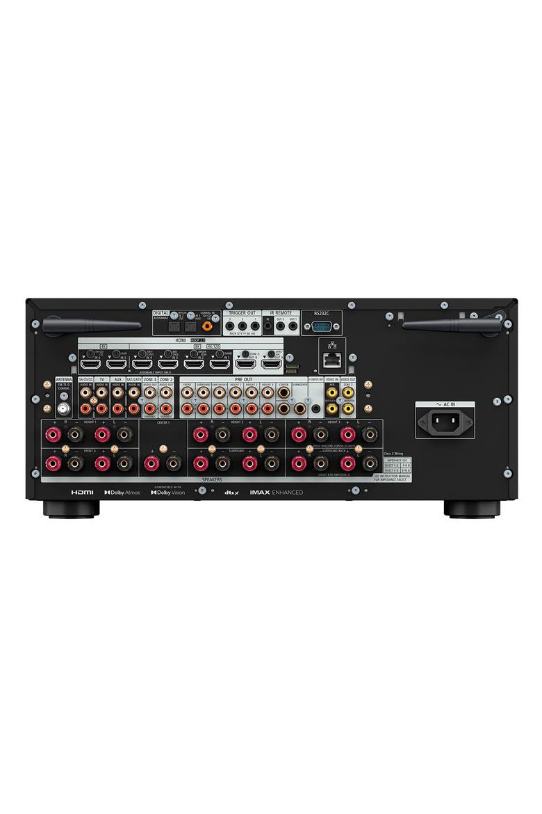 STR-AZ7000ES 13.2 Channel 8K Home Theater AV Receiver with Dolby Atmos, DTS X, IMAX Enhanced, Google Assistant, & Works with Sonos, Alternate, color, Black