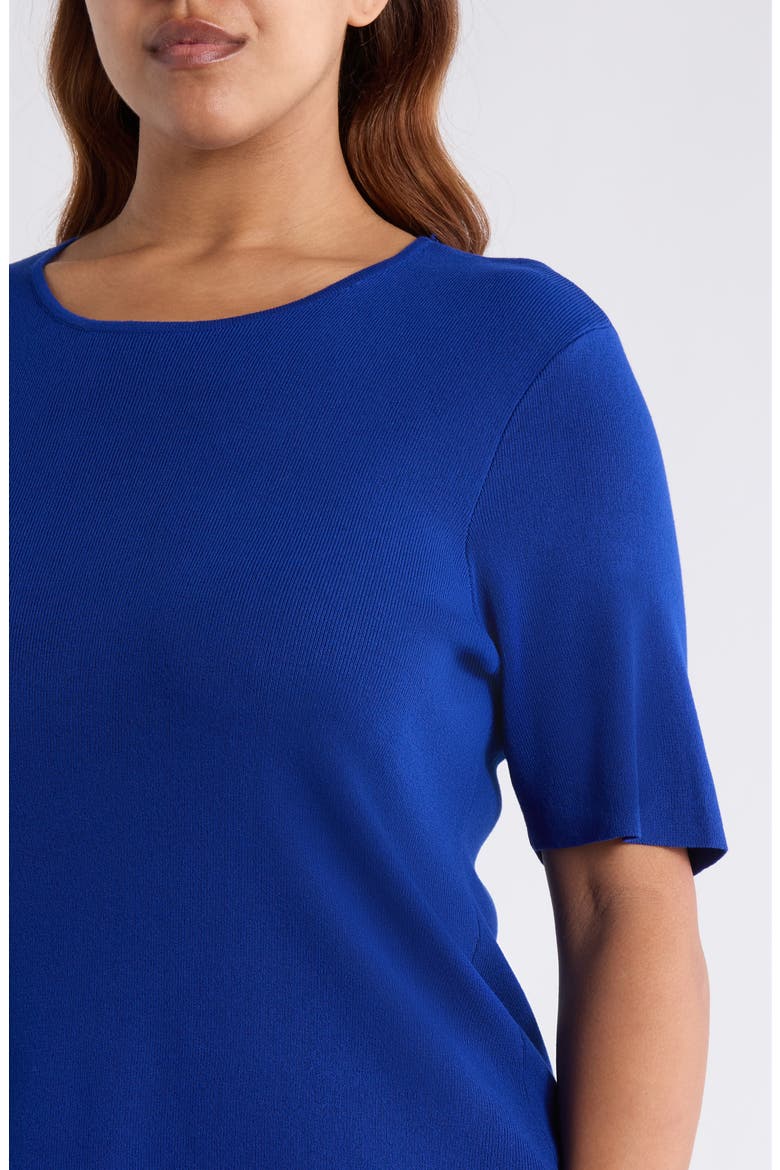 Tunic Sweater, Alternate, color, COBALT