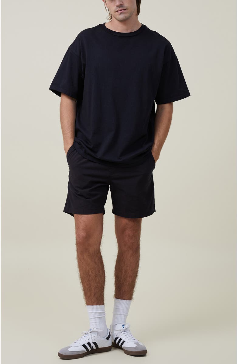 Cotton On Men's Easy Short, Alternate, color, Black Texture