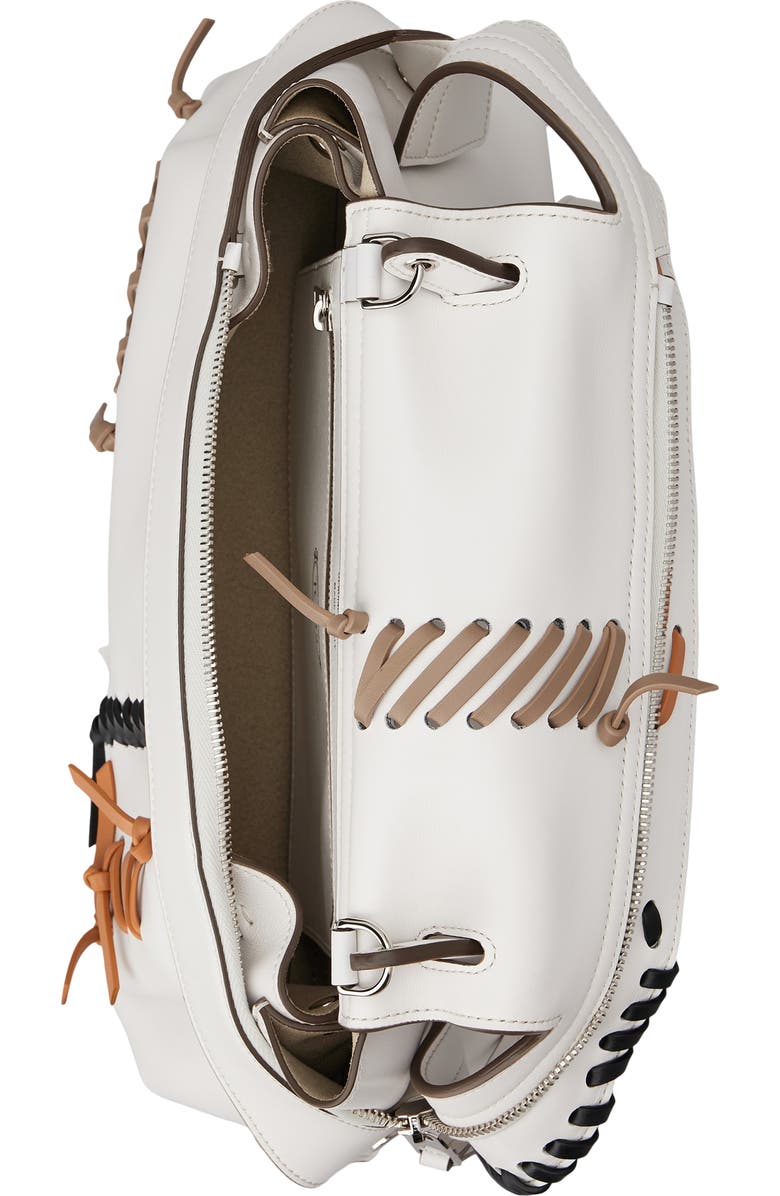 Tod's Small Wave Monospalla Shoulder Bag, Alternate, color, White