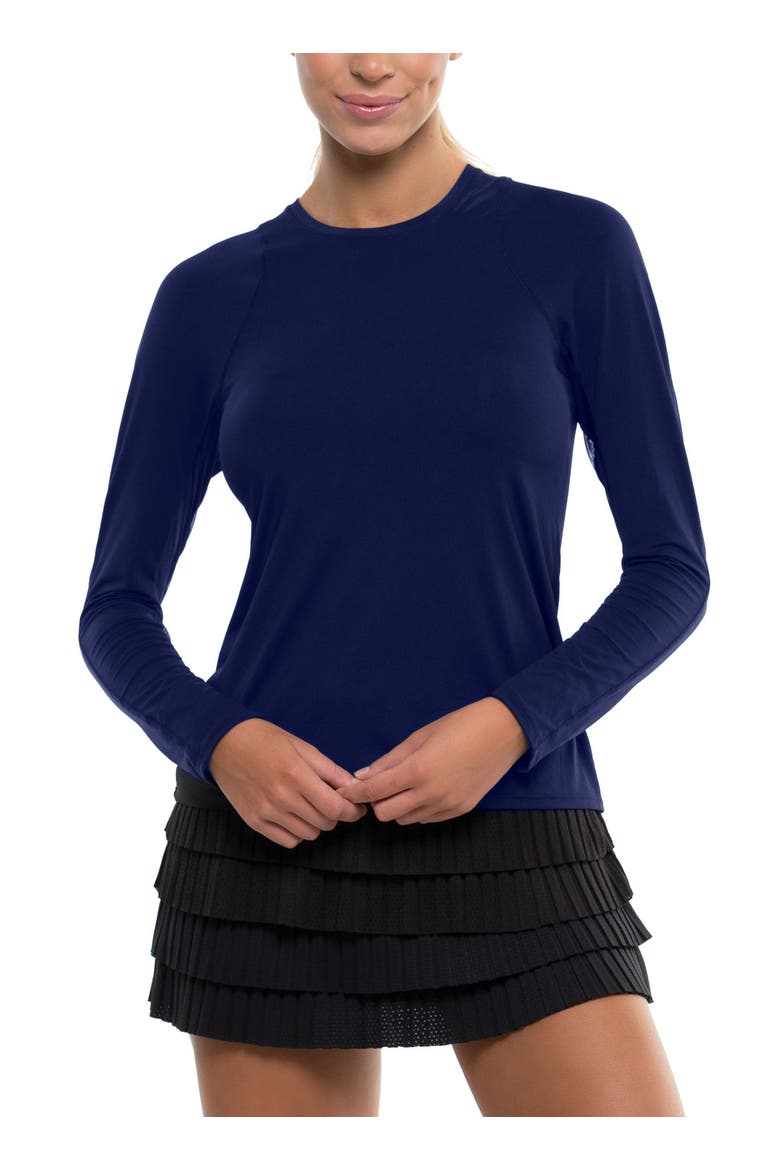 Breeze UPF 50+ Long Sleeve, Main, color, Navy