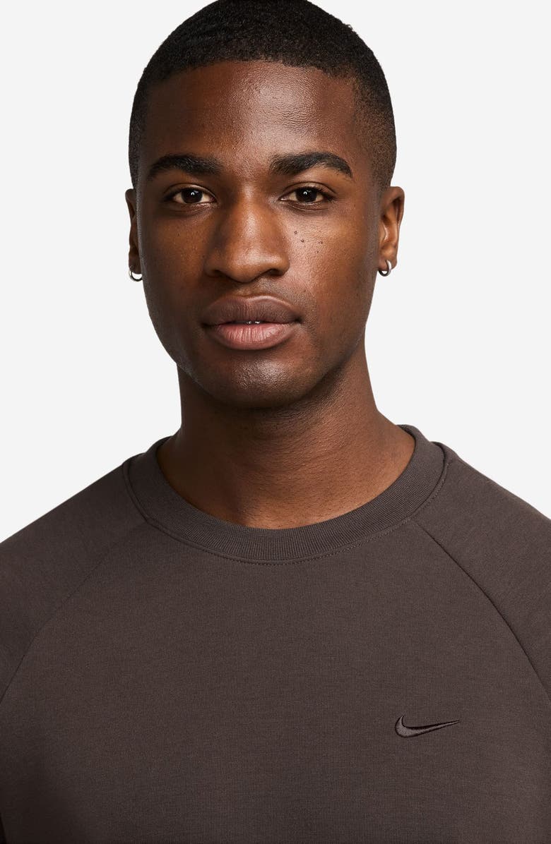 Nike Primary Dri-FIT Sweatshirt, Alternate, color, 237 Baroque Brown/Baroque Brown