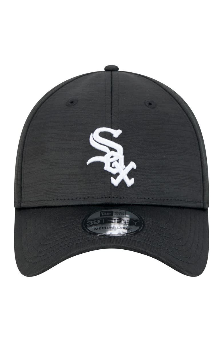 New Era Men's New Era Black Chicago White Sox Tech 39THIRTY Flex Hat, Alternate, color, Black