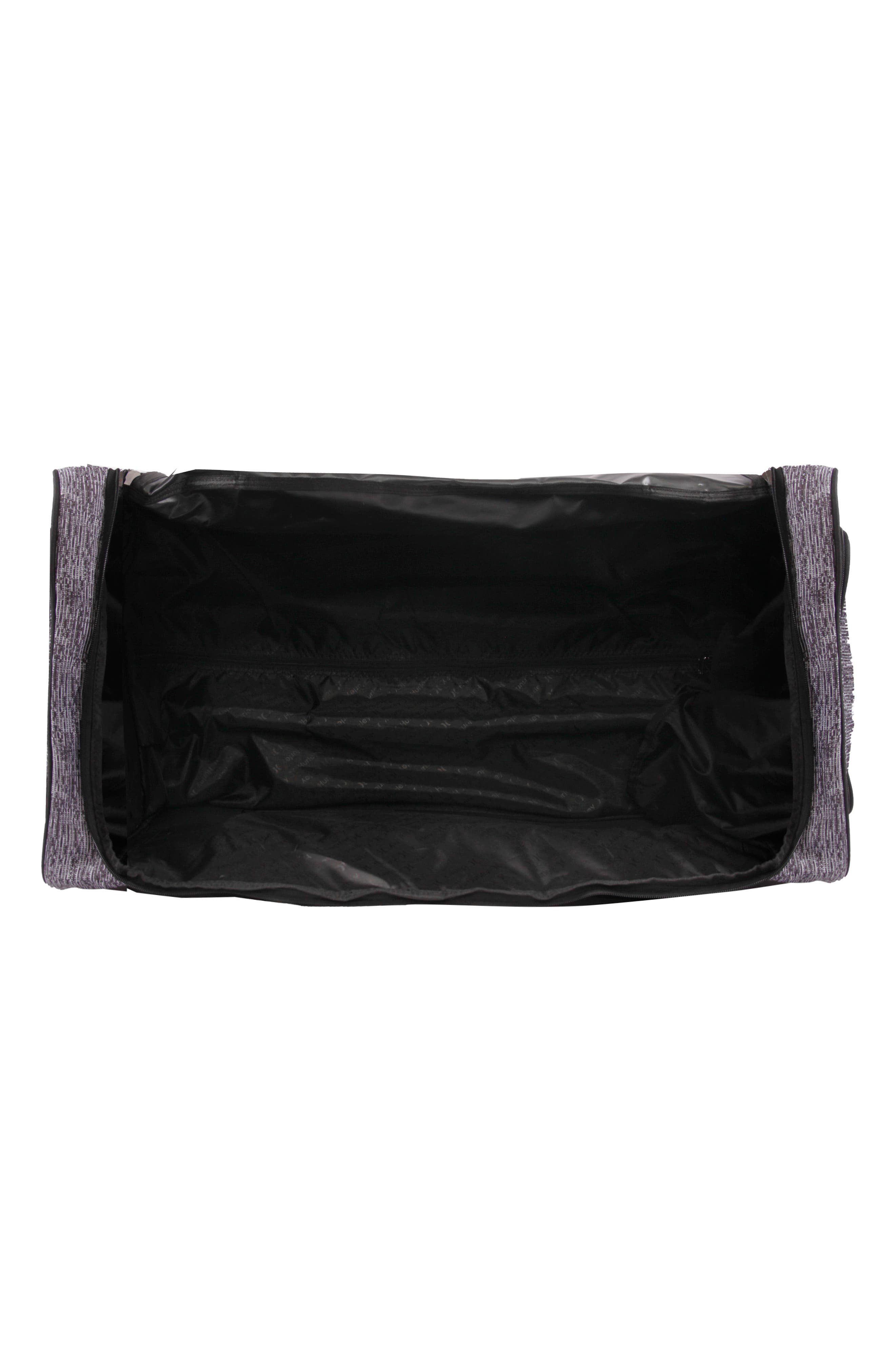 Hurley Kahuna 30" Roller Duffle Bag, Alternate, color, Grey Tweed