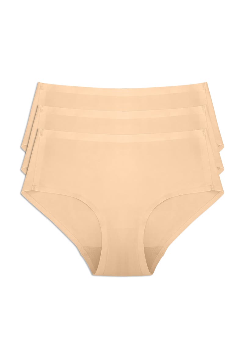 Panty Seamless Mid-Waist Brief, Main, color, Bare