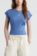 Treasure & Bond Pintuck Cotton T-Shirt