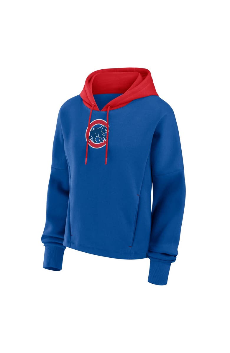 FANATICS Women's Fanatics Royal Chicago Cubs Oversized Legacy Favorite Spectator Pullover Hoodie, Alternate, color, Royal