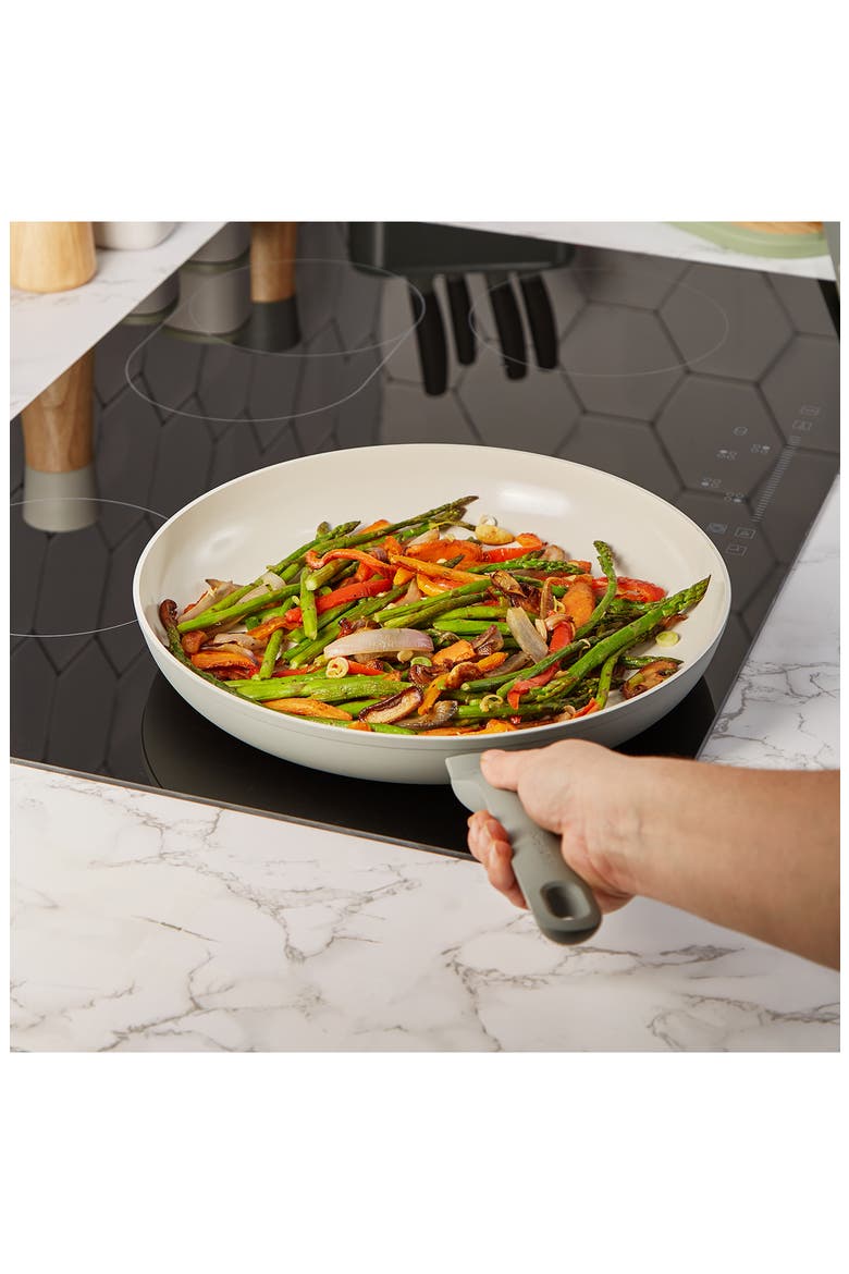 Leo Balance Nonstick 12" Frying Pan, Alternate, color, MOON MIST