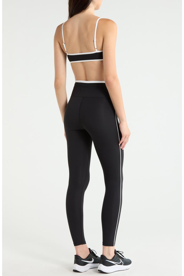 Monica Sports Bra, Alternate, color, BLACK/WHITE