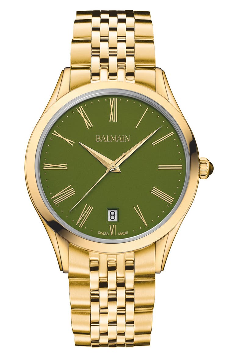 Classic R Bracelet Watch, 41mm, Main, color, YELLOW GOLD