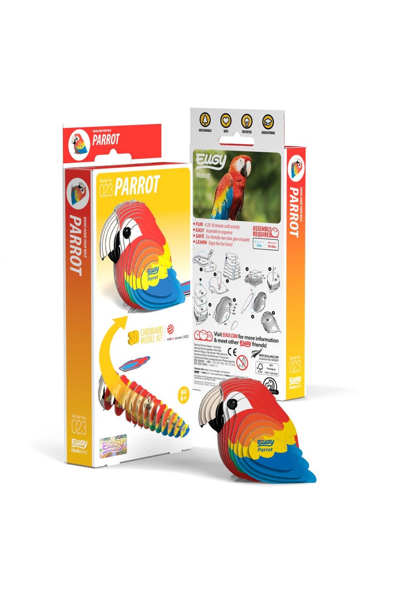 Parrot 3D Puzzle, Main, color, No Color