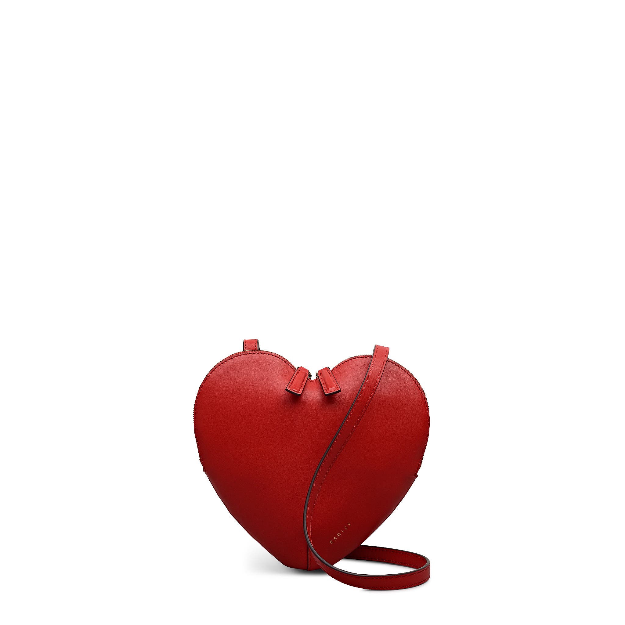 Radley Heart Street Medium Ziptop Crossbody Bag, Alternate, color, Poinsettia