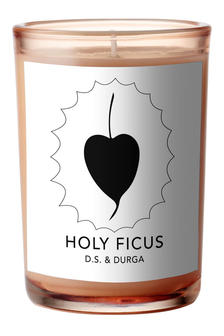 Holy Ficus Scented Candle, Main, color, WHITE