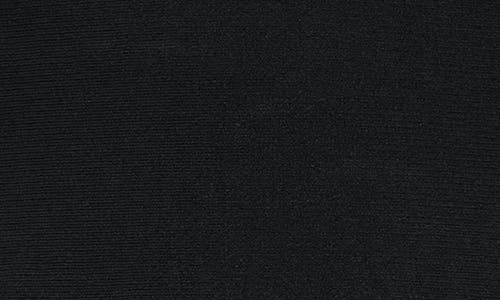 Shop Alaïa Knit Skater Dress In Noir Alaia