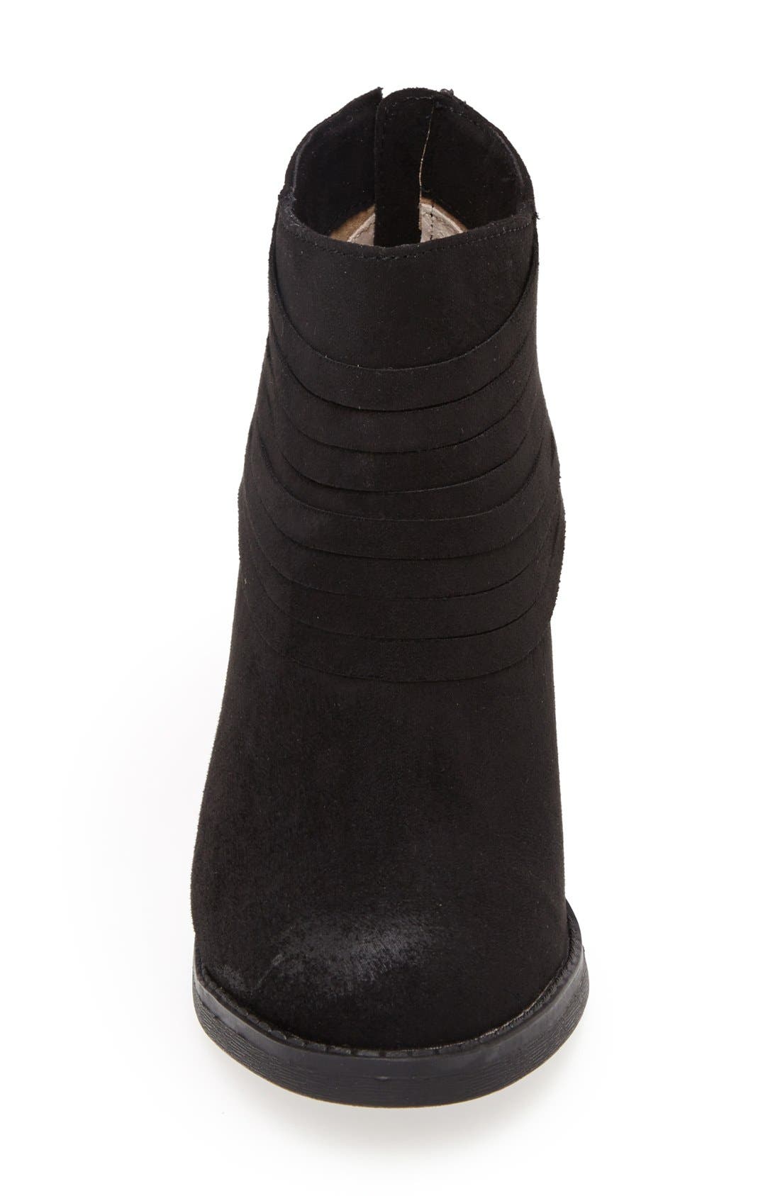 'Best Dressed' Bootie, Alternate, color, BLACK