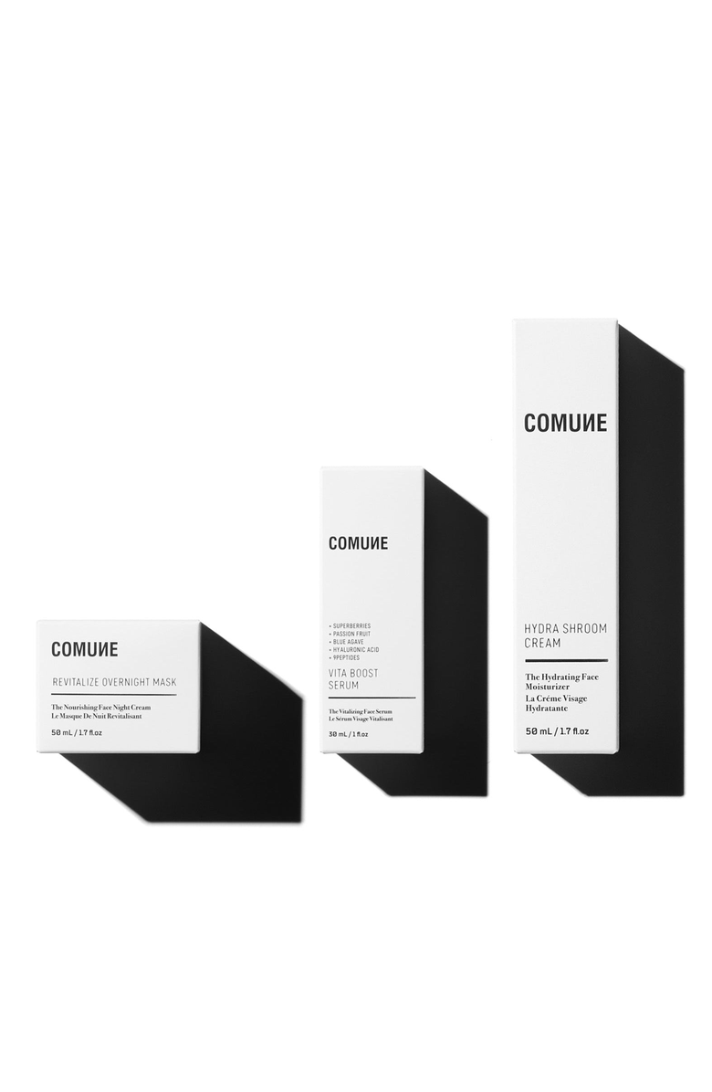 Comune Revitalizing Day and Night Skincare Trio, Alternate, color, NO COLOR