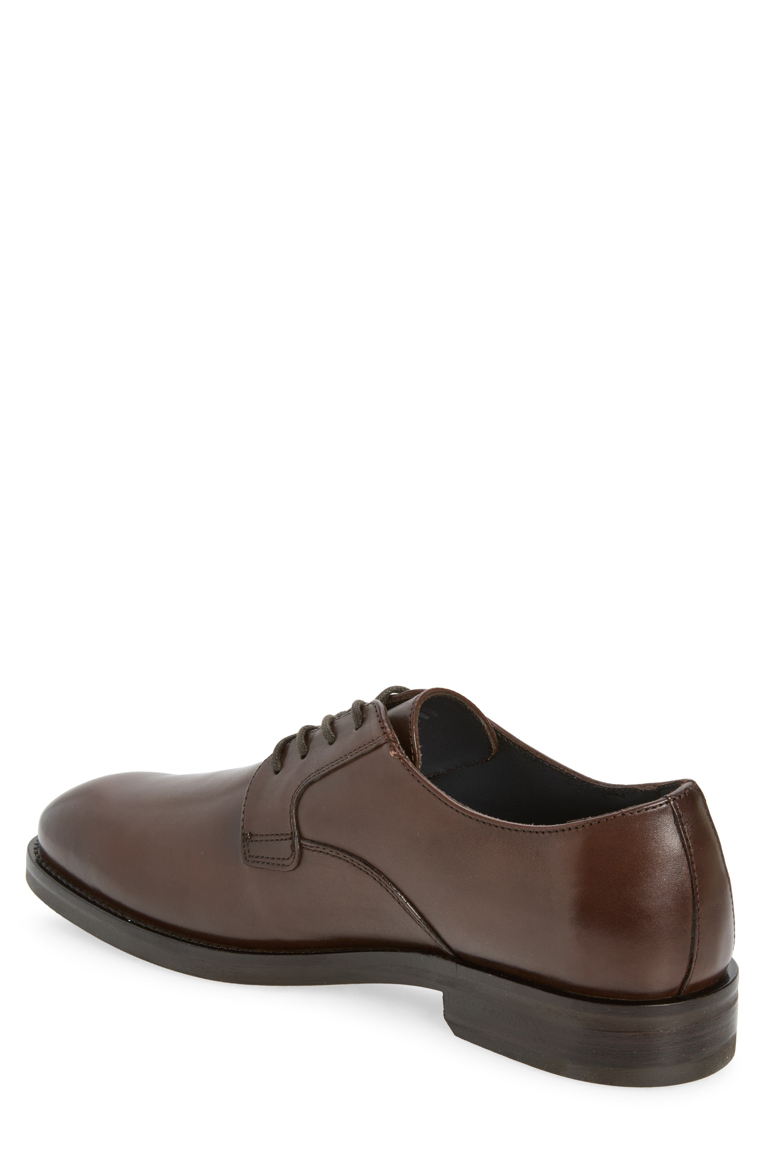 Michael Plain Toe Derby, Alternate, color, BROWN MAHOGANY