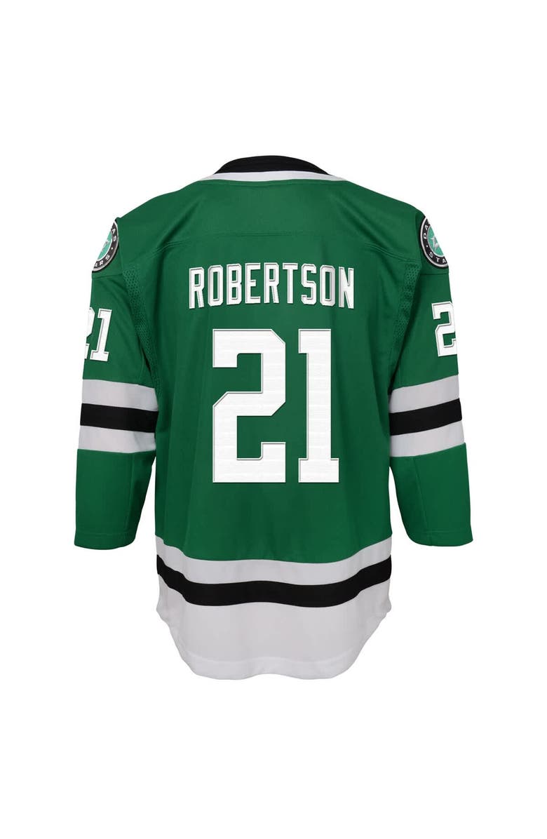 Outerstuff Youth Jason Robertson Kelly Green Dallas Stars Home Premier Player Jersey, Alternate, color, Kelly Green