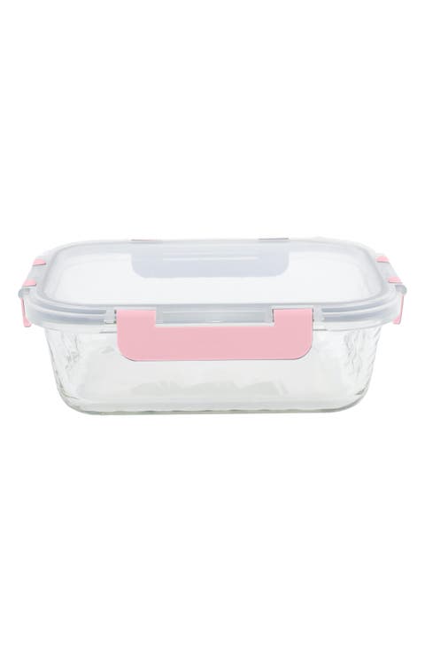 6-Piece Glass Food Containers & Lids