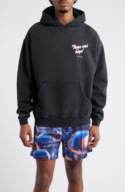 Thugs Need Hugs Graphic Hoodie