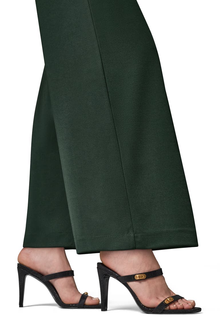Pull On Wide Leg Pants, Alternate, color, BLACK FOREST