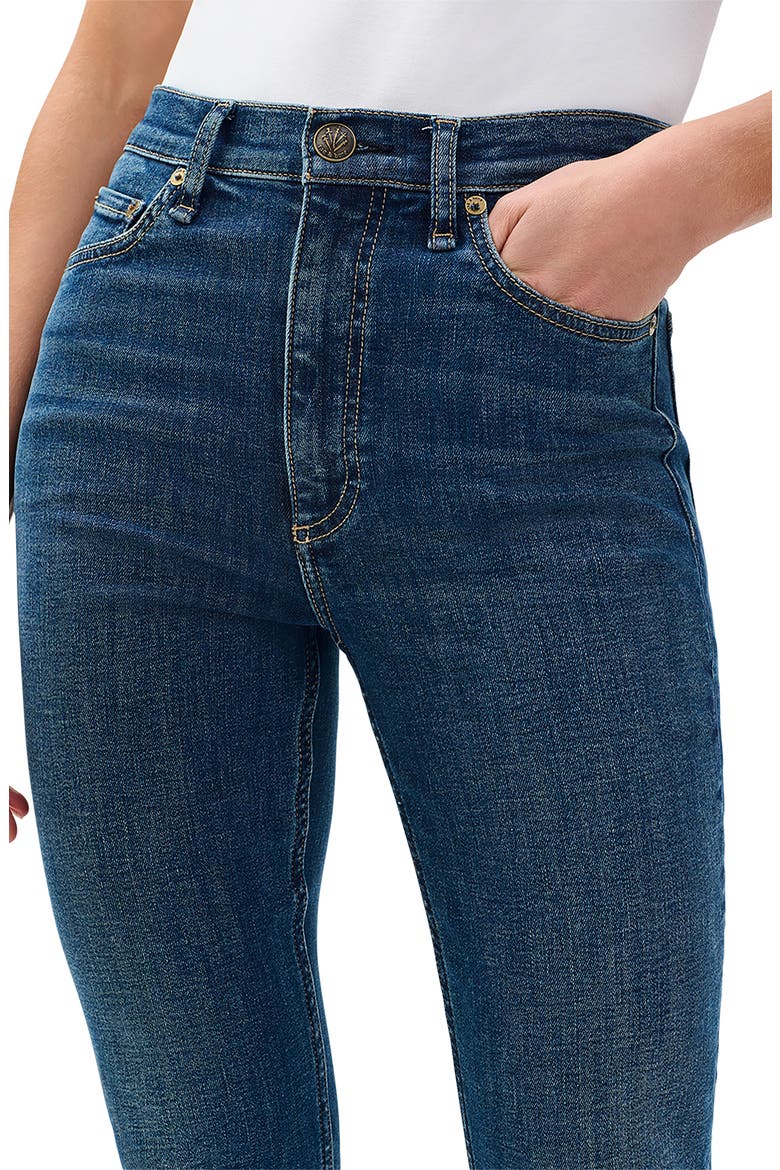 Flexi Wren High Waist Slim Jeans, Alternate, color, CARLTON