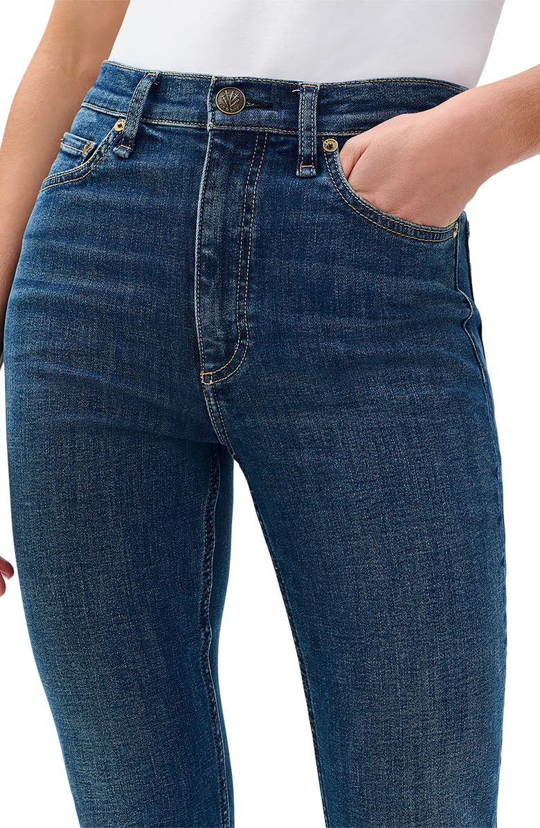 rag & bone Flexi Wren High Waist Slim Jeans, Alternate, color, Carlton