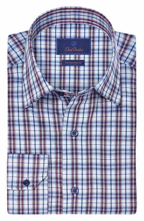 Check Brushed Performance Sport Shirt