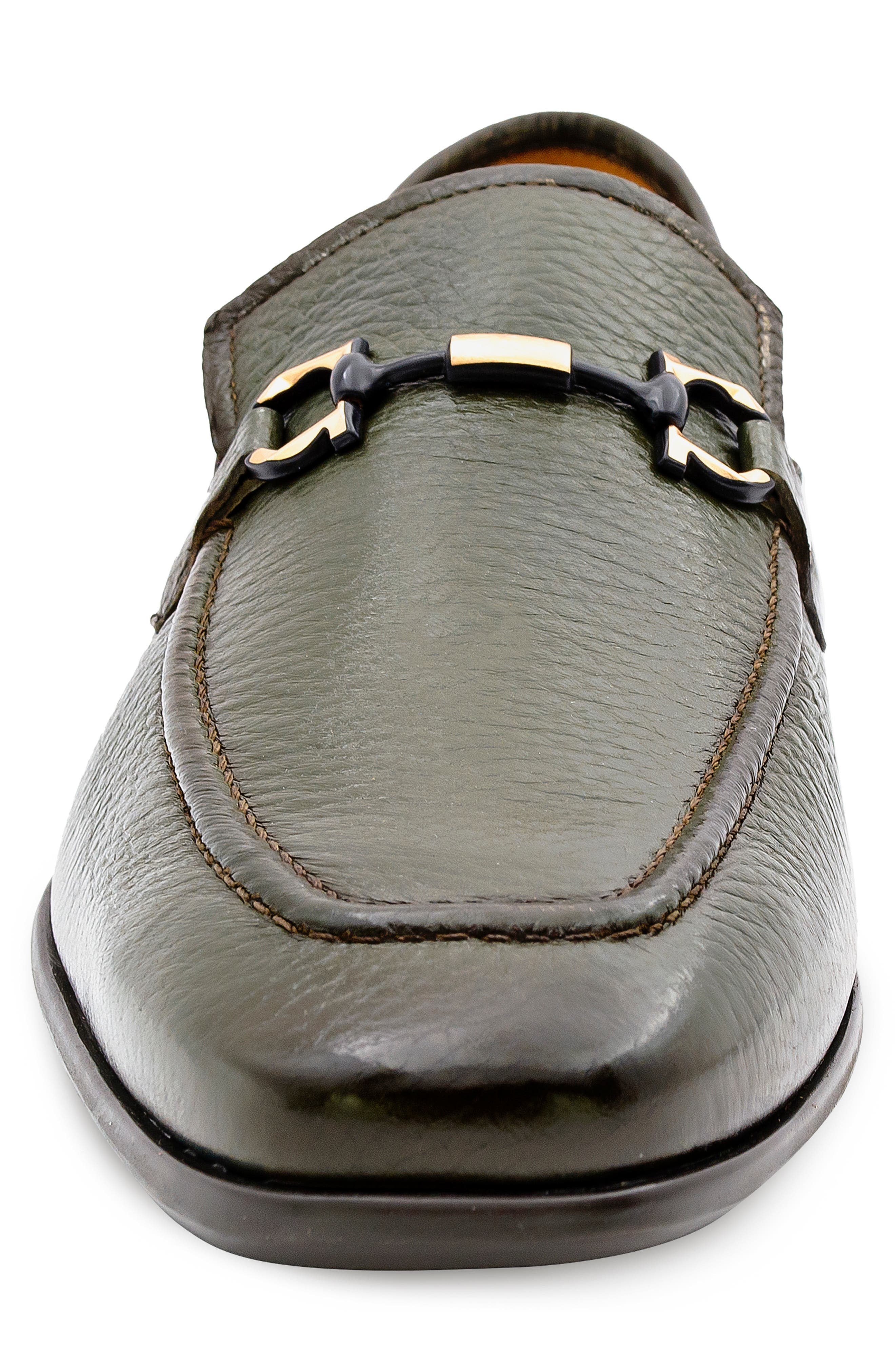 Marinelli Bit Loafer, Alternate, color, OLIVE