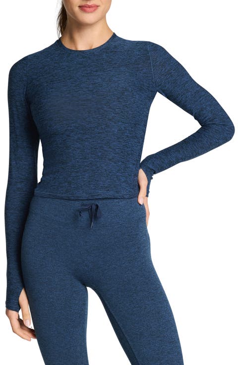 Contour Mock Neck Performance Top