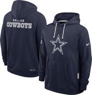 Nike Men's Nike Navy Dallas Cowboys Sideline Initial Home Performance Pullover Hoodie