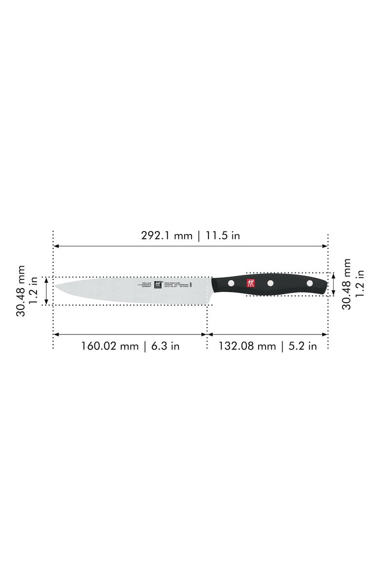 ZWILLING TWIN Signature 6-Inch Utility Knife, Alternate, color, Silver