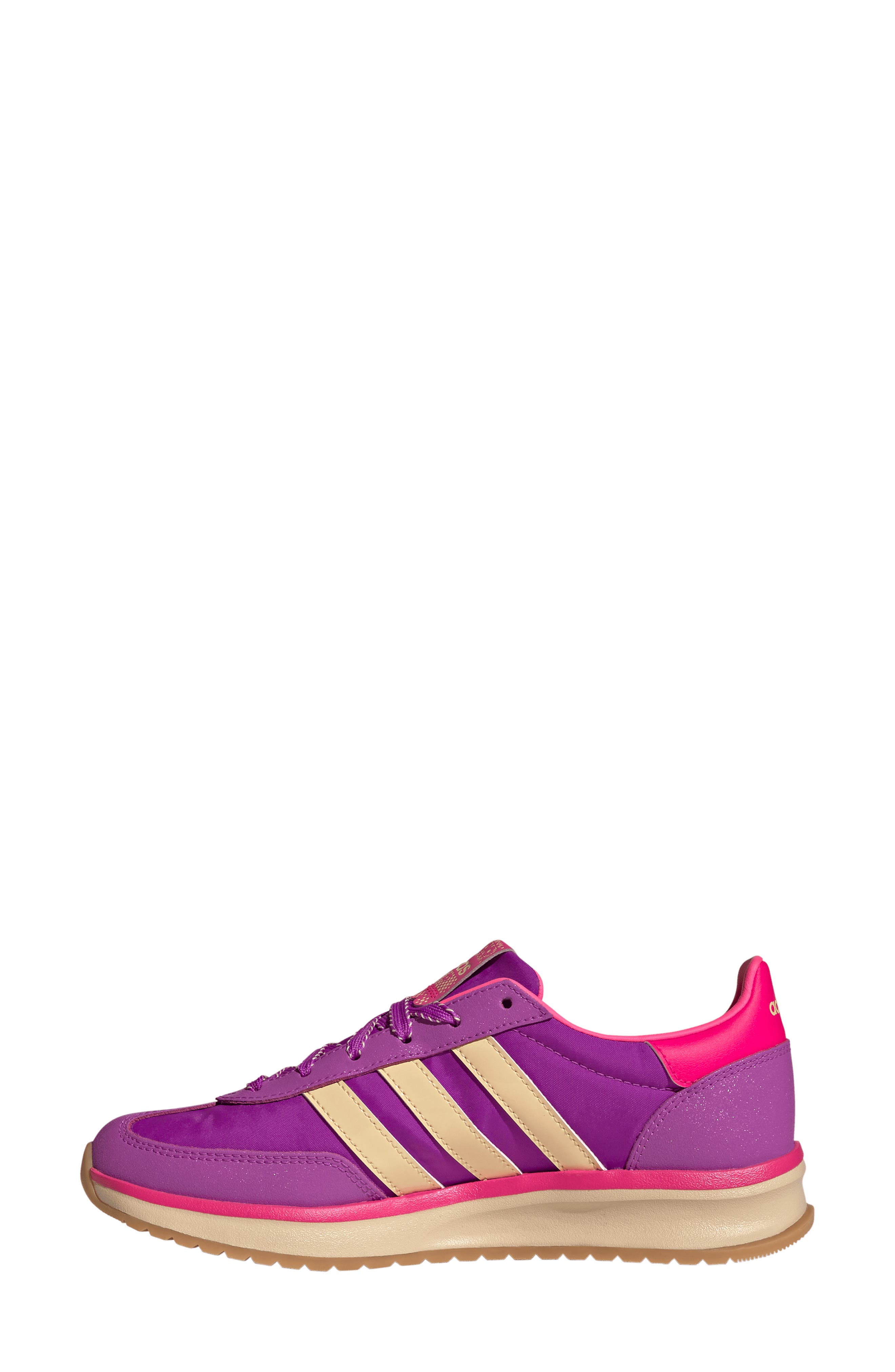 adidas Run 70s 2.0 Sneaker, Alternate, color, Purple Burst/ Orange/ Pink