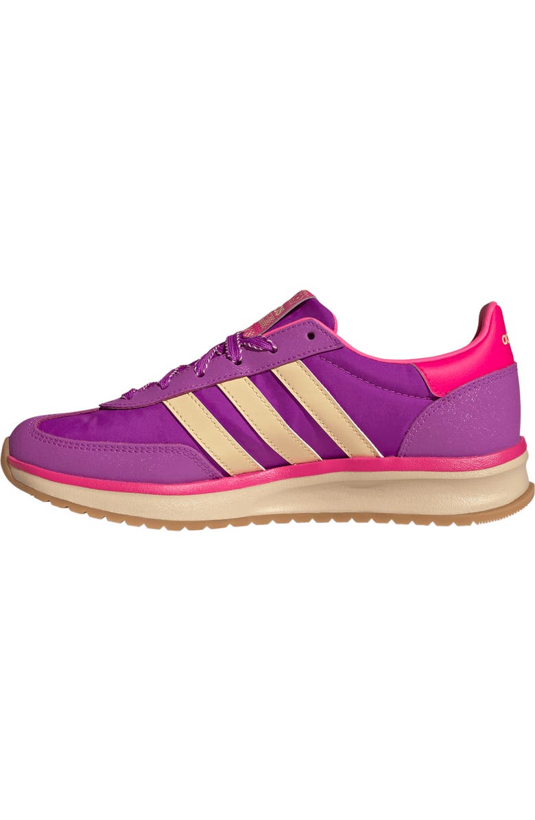 adidas Run 70s 2.0 Sneaker, Alternate, color, Purple Burst/ Orange/ Pink