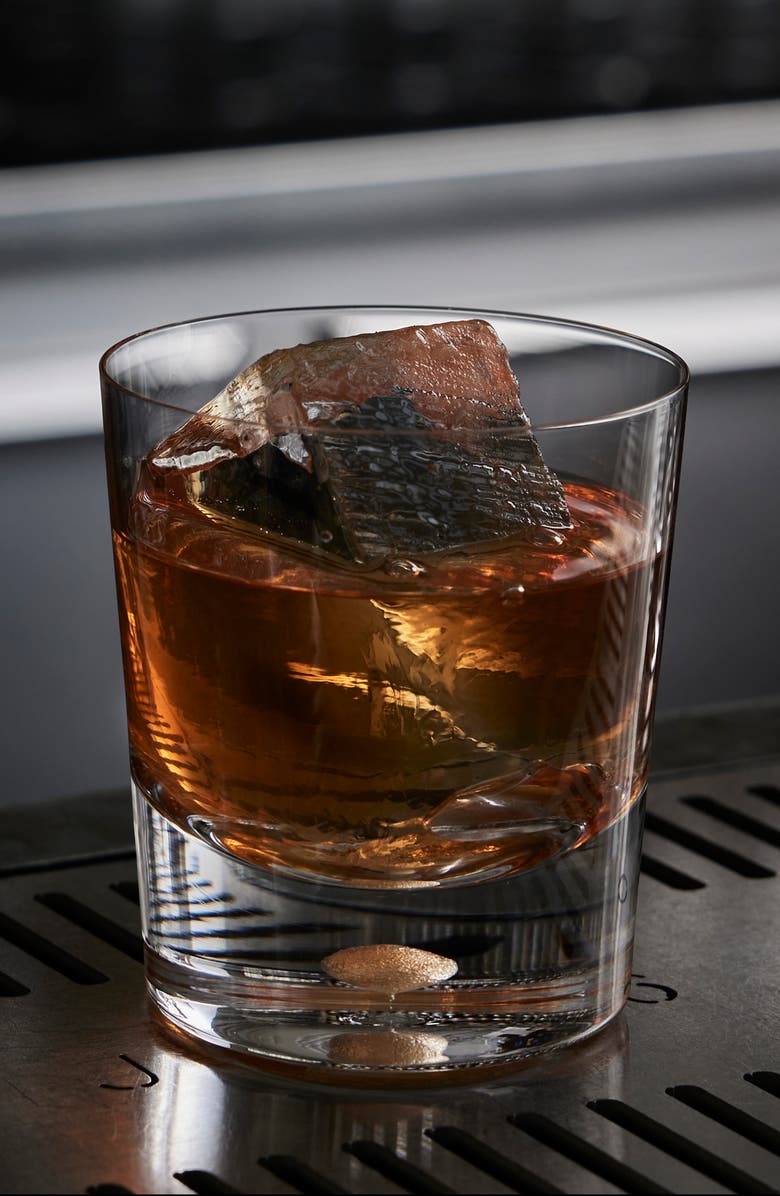 Orrefors Intermezzo Gold Set of 2 Double Old Fashioned Glasses, Alternate, color, Gold