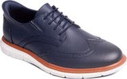 Marc Joseph New York Hill Street Hands Free Technology Leather Wingtip Casual Oxford