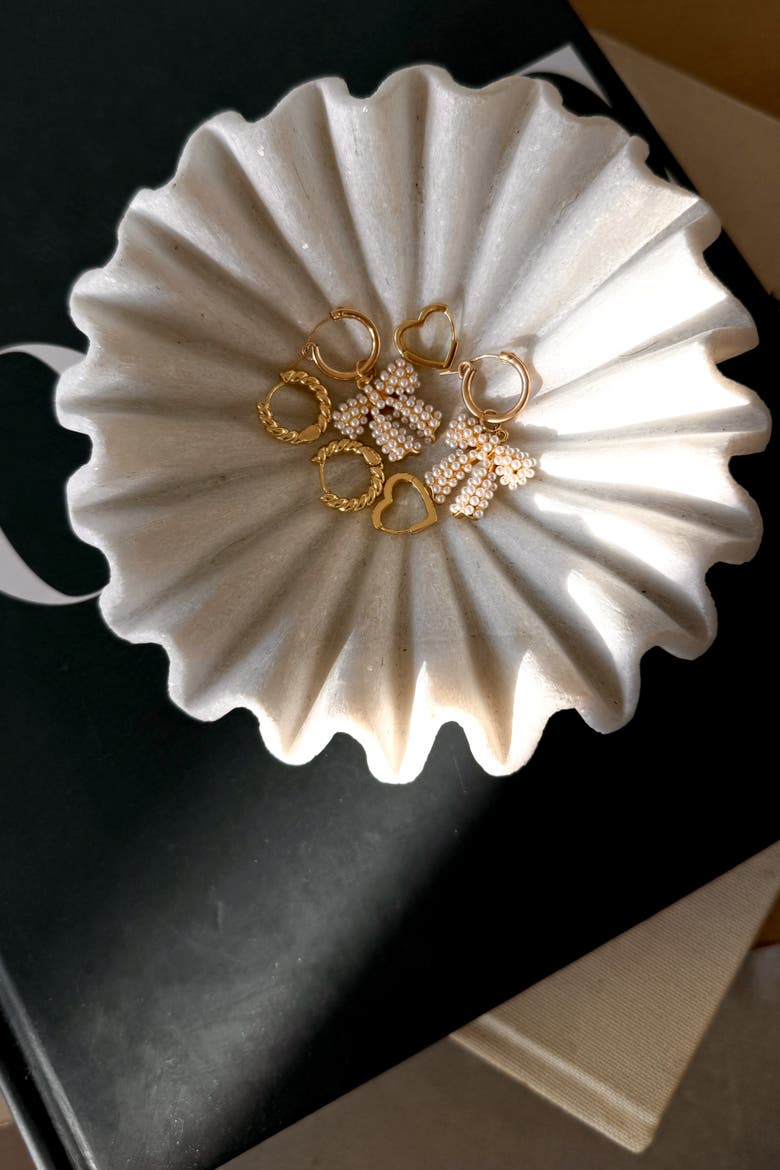 Goldie Earrings, Alternate, color, Gold