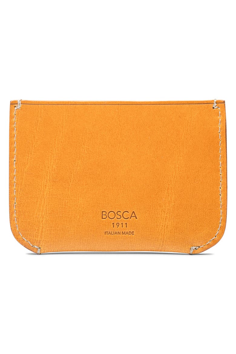 Italo Leather Card Case, Alternate, color, TAN