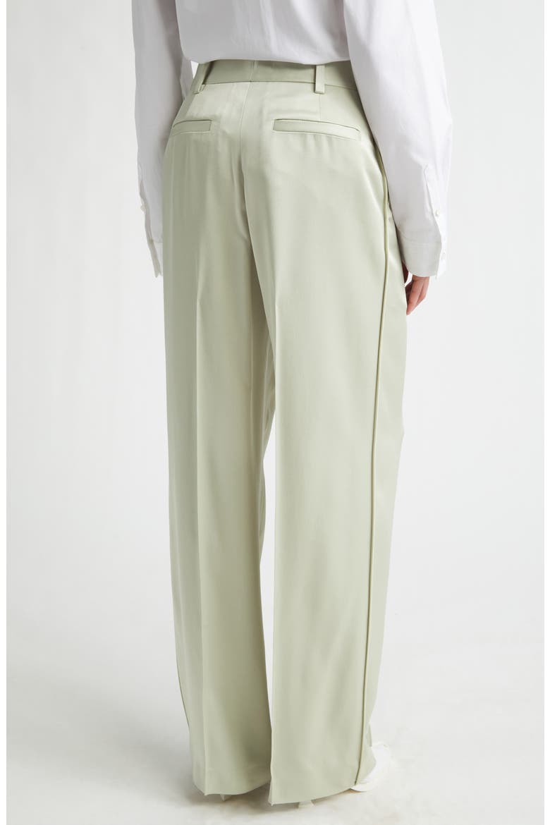 Fluid Tailored Pants, Alternate, color, PASTEL GREEN