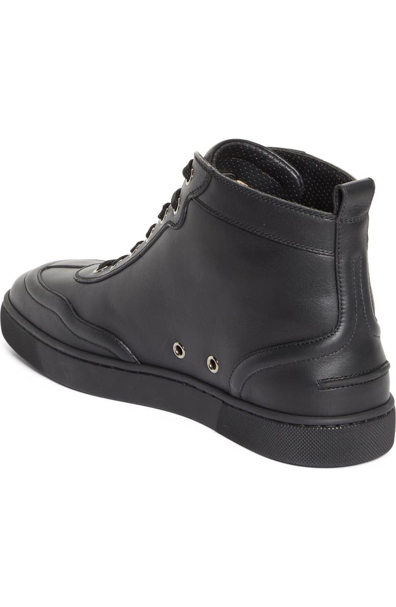 Christian Louboutin Retero High Top Sneaker, Alternate, color, Bk01-Black