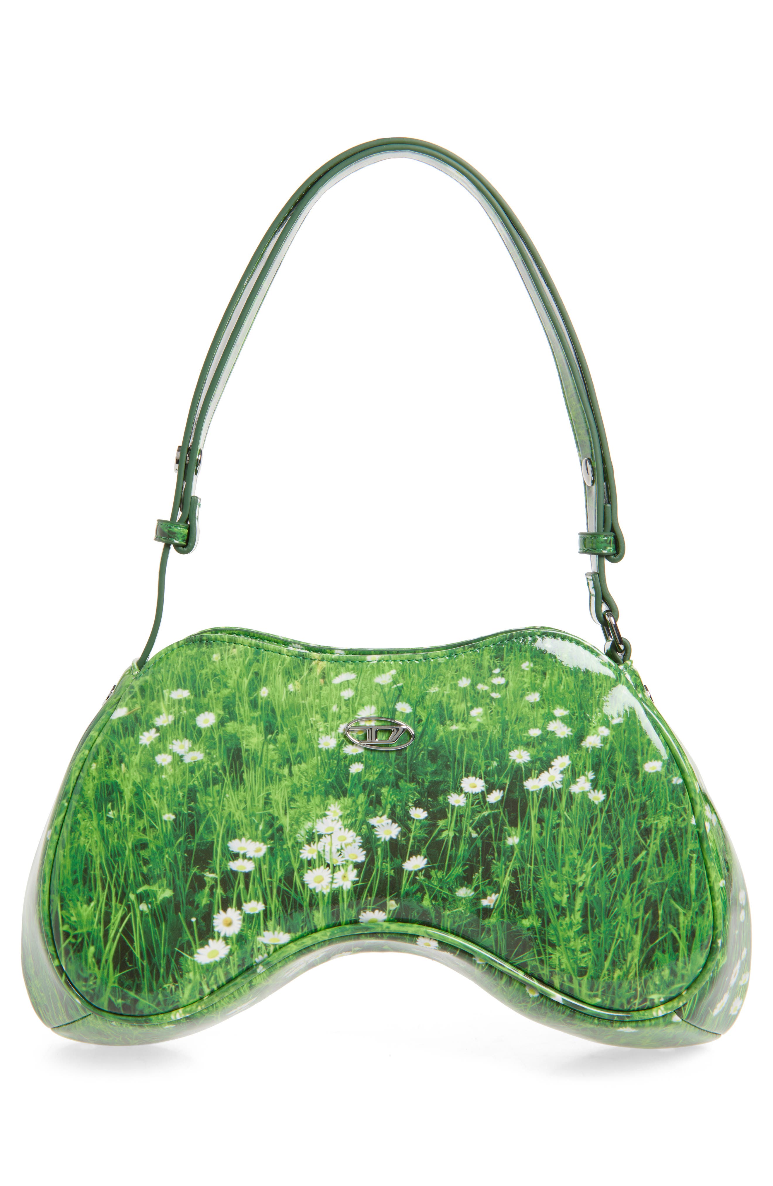 DIESEL<sup>®</sup> Play Faux Leather Shoulder Bag, Main, color, 