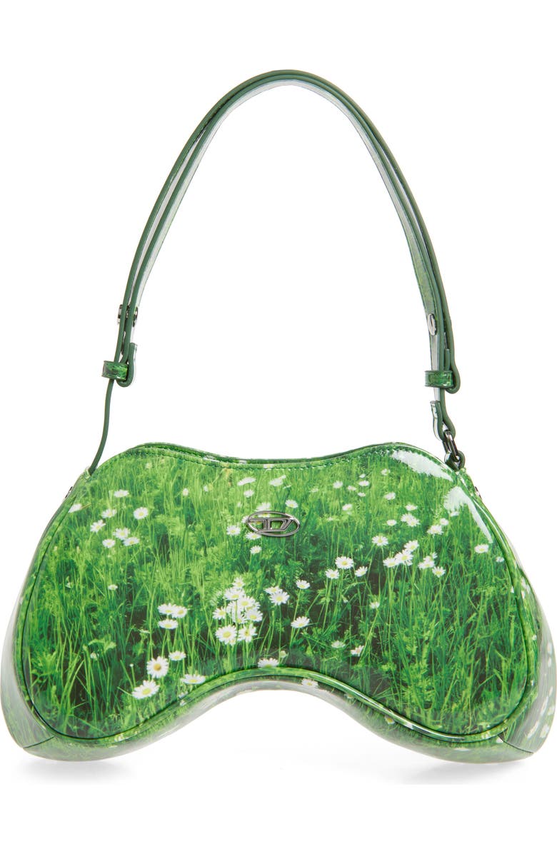 DIESEL<sup>®</sup> Play Faux Leather Shoulder Bag, Main, color,