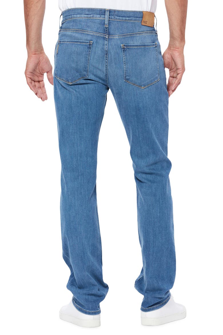 Transcend Normandie Straight Leg Jeans, Alternate, color, CARTWRIGHT