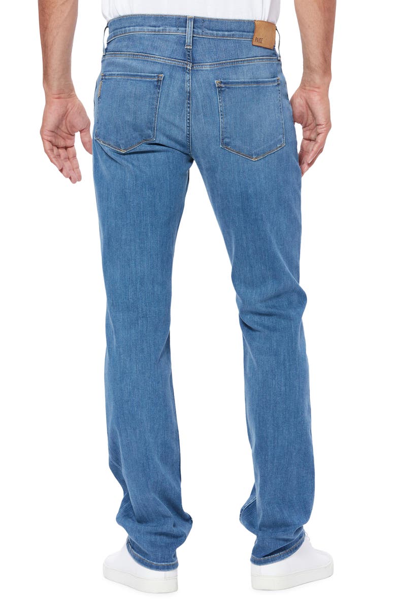 PAIGE Transcend Normandie Straight Leg Jeans, Alternate, color, Cartwright