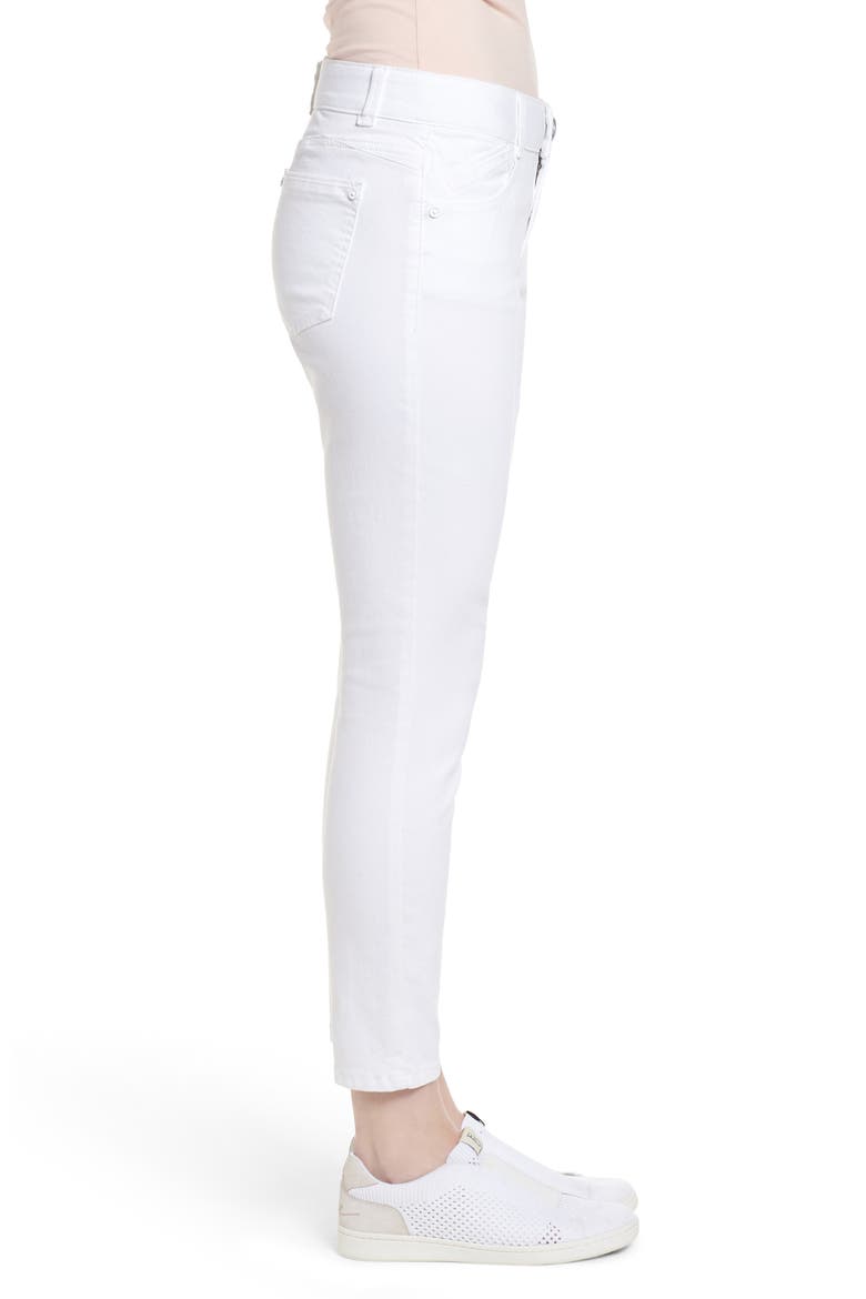 Ab-Solution Ankle Skimmer Jeans (Nordstrom Exclusive), Alternate, color, OPW- OPTIC WHITE